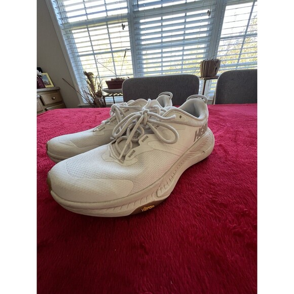 Hoka WOMEN'S TRANSPORT TRAIL RUNNING shoes Sz. 6.5B Eggnog - Picture 6 of 13